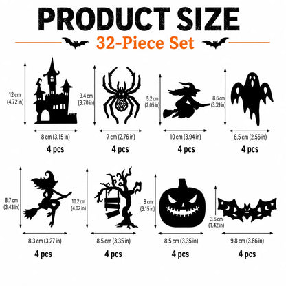 🔥LAST DAY 49% OFF🎃Halloween LED Silhouette Wall Light Stickers
