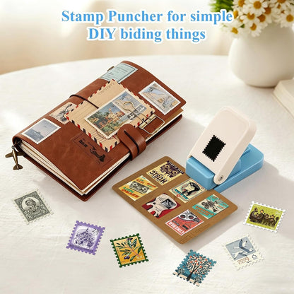 ✂️ Mini Postage Stamp Paper Punch – DIY Scrapbook & Photo Craft Cutter