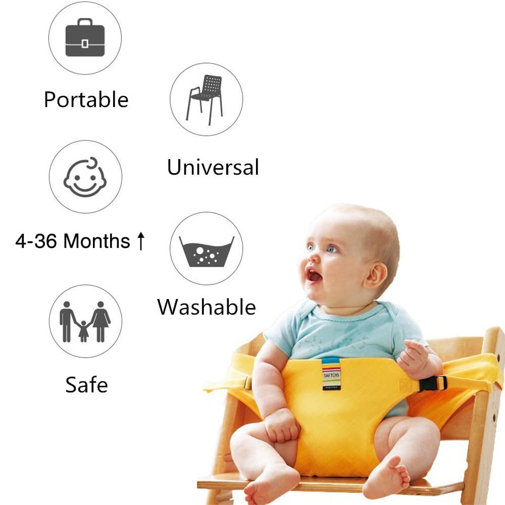 🔥LAST DAY 50% OFF🔥Harness Seat for High Chair Baby Feeding Safety Seat with Strap