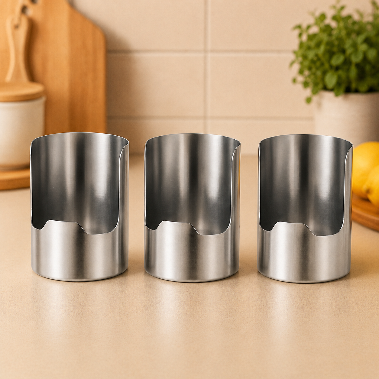 🔥HOT SALE 50% OFF🔥Thickened Stainless Steel Utensil Organizer, Rust Resistant Easy to Clean