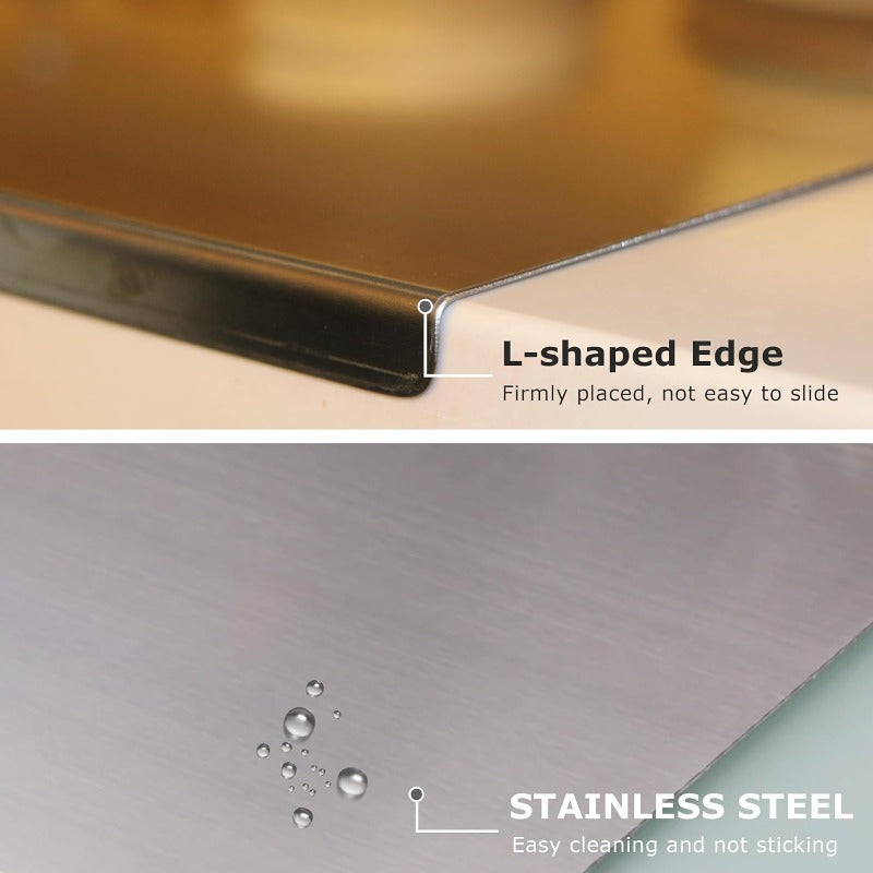 Stainless Steel Cutting Board, Hygienic & Easy to Clean