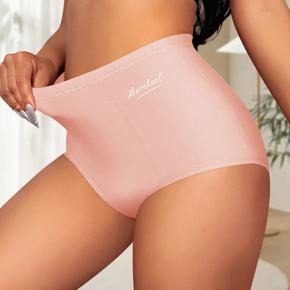Morelect Women's High-Waisted Cotton Underwear - S-XXXL