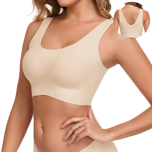 Wireless Seamless Invisible Bra for Everyday Tight Tops