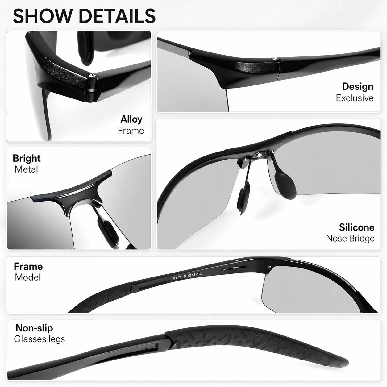 Unisex Fashion Polarized Sunglasses🕶️, UV400