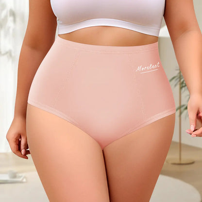 Morelect Women's High-Waisted Cotton Underwear - S-XXXL
