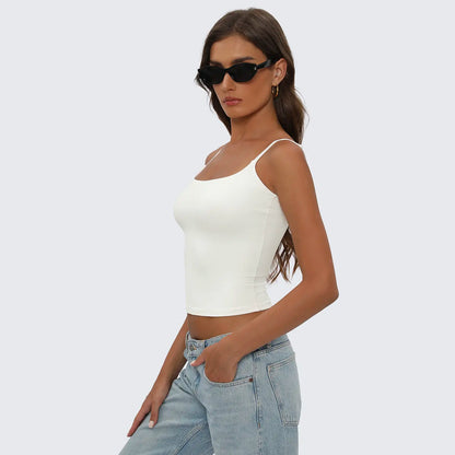 🔥👚Women's Square Neck Cami Top - Chic & Versatile