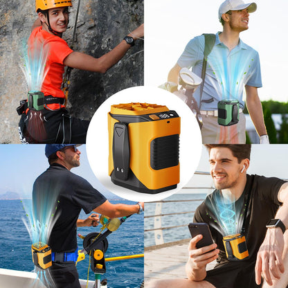 🔥Summer Must-Have Waist Cooling Fan 4 IN 1