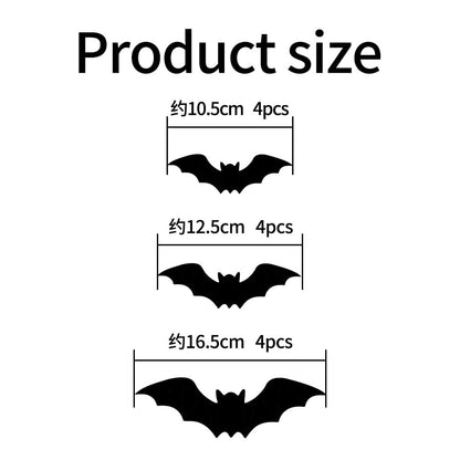 🔥LAST DAY 50% OFF🔥Halloween 3D Lighted LED Flashing Bats