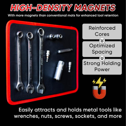 🛠️‌Flexible Magnetic Tool Mat & Tray Holder