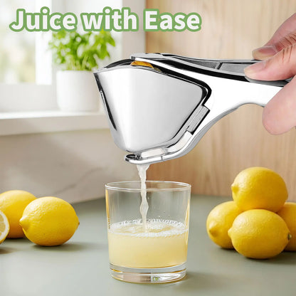 🔥Limited Time-49% OFF🍹Foldable Stainless Steel Lemon Squeezer Multi Fruit Hand Juicer Press