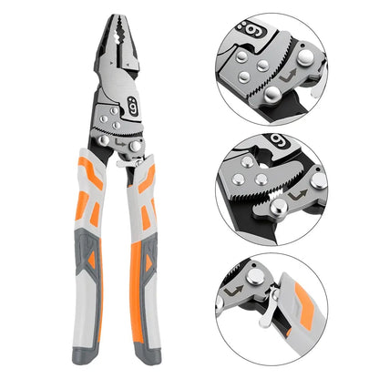 🔥 49% OFF — Heavy-Duty Self-Locking Ratchet Pliers 🔧💪
