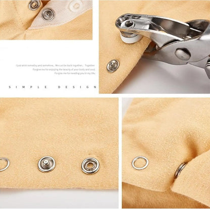 🔥HOT SALE 49% OFF✨All-in-One Metal Snap Fastener Kit with Lockable Pliers