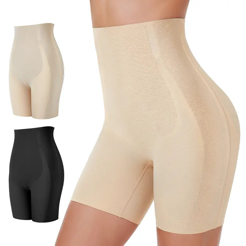 ⚡HOT SALES🔥High‑Waist Seamless Shapewear Shorts, 🍑Tummy Control & Butt Lift