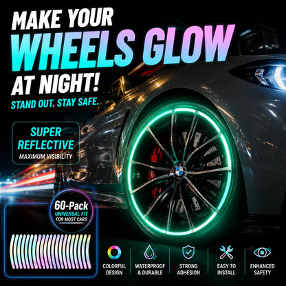 🔥 49% OFF Limited Time Offer – Glow Rim Stickers™ | Create A Sporty Night Glow Look For Your Car In Minutes