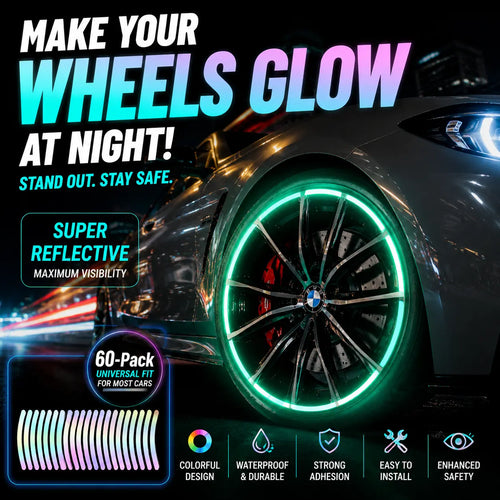 🔥 49% OFF Limited Time Offer – Glow Rim Stickers™ | Create A Sporty Night Glow Look For Your Car In Minutes