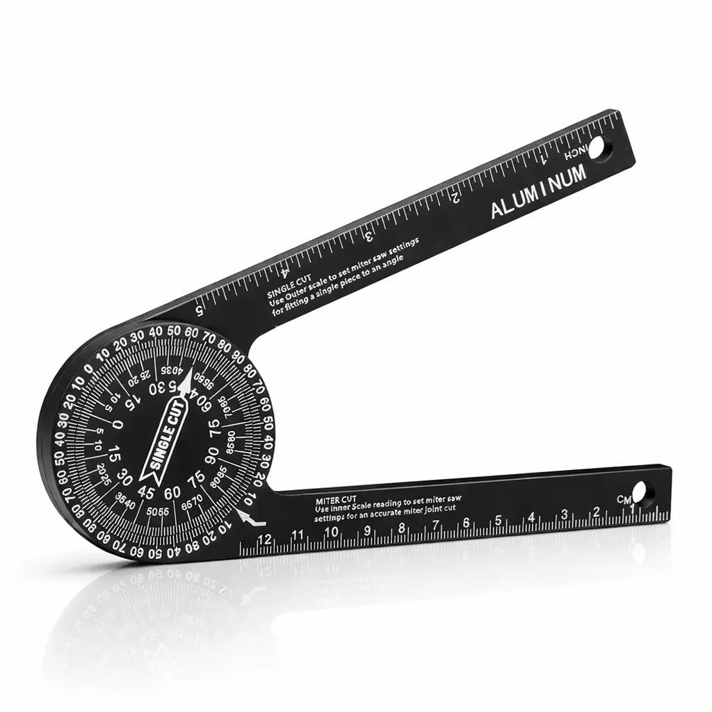 🔥 Limited Time 49% OFF | Precision Aluminum Miter Saw Protractor – Perfect Angle Finder For Woodworking Projects
