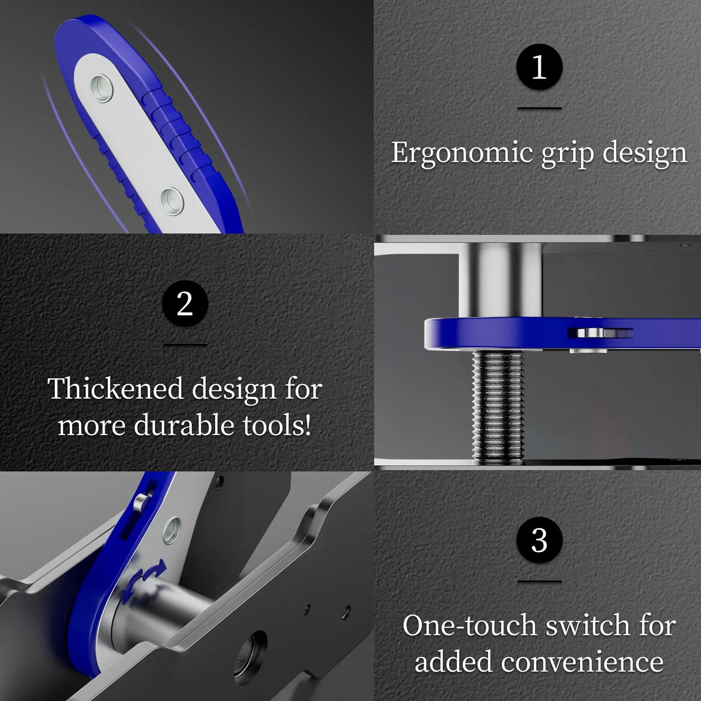 ⚡Hot Sales 49% OFF🔥🔧Brake Caliper Piston Press Tool – 360° Rotating Wrench🚗