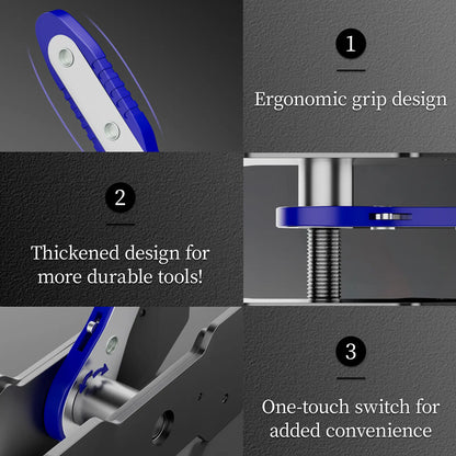 ⚡Hot Sales 49% OFF🔥🔧Brake Caliper Piston Press Tool – 360° Rotating Wrench🚗