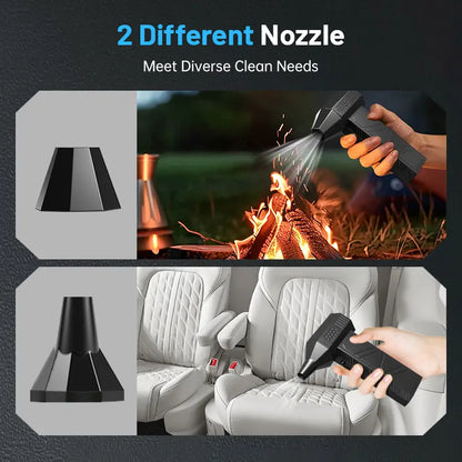 Powerful Turbo Mini Jet Fan - Rechargeable & Compact