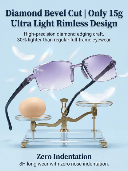 🔥 Limited-Time 50% OFF🔥[Regain Your Youthful Vision] Smart Zoom Diamond-Cut Reading Glasses
