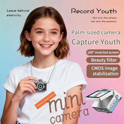 🔥 Limited Time 49% OFF📸Mini Keychain Digital Camera – 32G Card & Charging Cable Included