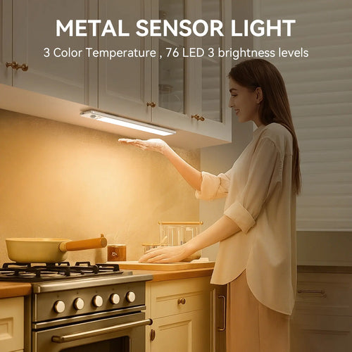 💡Long Standby Motion Sensor LED Cabinet Light- Dimmable & Rechargeable