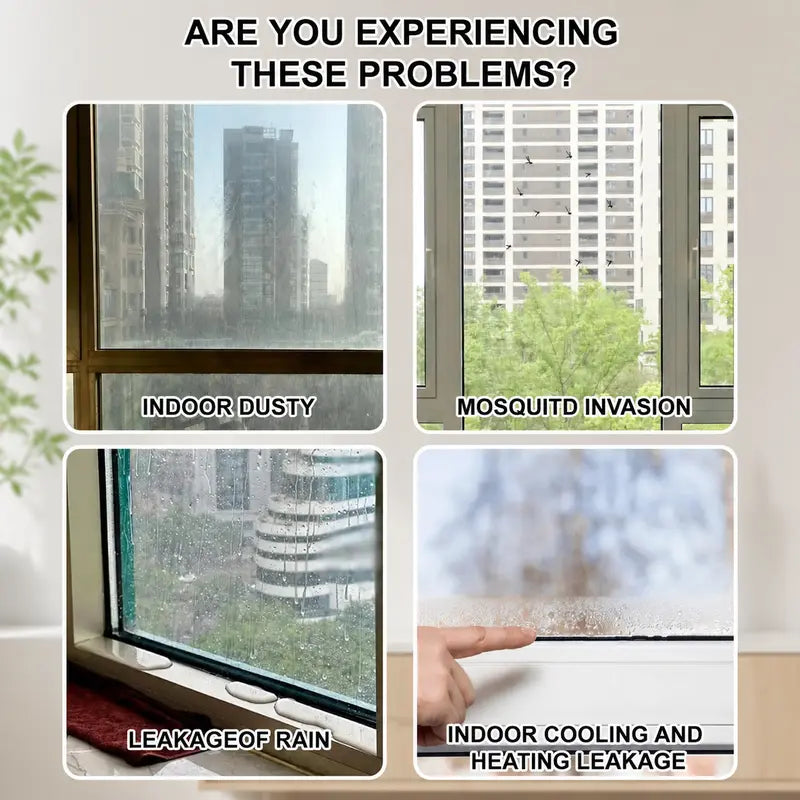 ⚡HOT SALES🔥🛡️ Self‑Adhesive Weather Stripping | Door & Window Draft Stopper Seal Strip