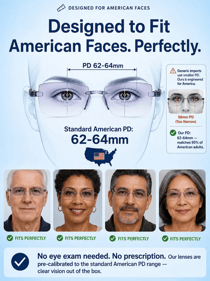 🔥 Limited-Time 50% OFF🔥[Regain Your Youthful Vision] Smart Zoom Diamond-Cut Reading Glasses