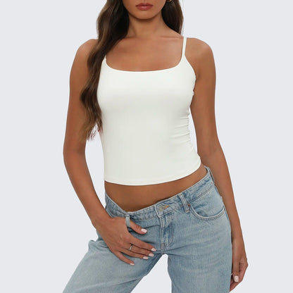 🔥👚Women's Square Neck Cami Top - Chic & Versatile