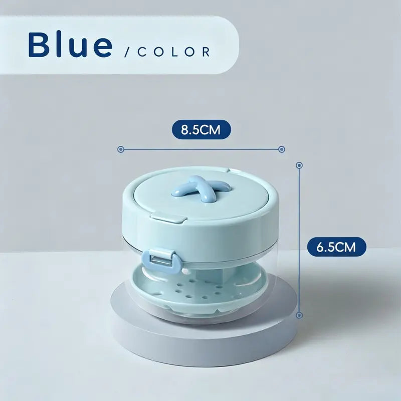 🔥Limited Time 50% OFF🔥 3-in-1 Denture Cleaning Box with Lift Drain Tray & Mirror, Leakproof Portable Travel Denture Cleaning Case🦷