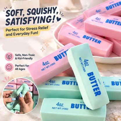 Butter Squishy Toy - Cream Stick Slow Rising Squishies Toys, Scented Soft Sensory Fidget Stress Relief Produc