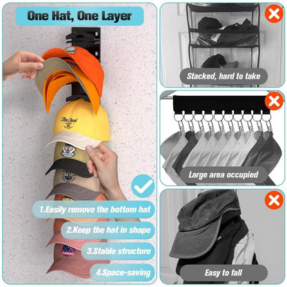 🔥LAST DAY 50% OFF🔥Hat Organizer for Baseball Caps