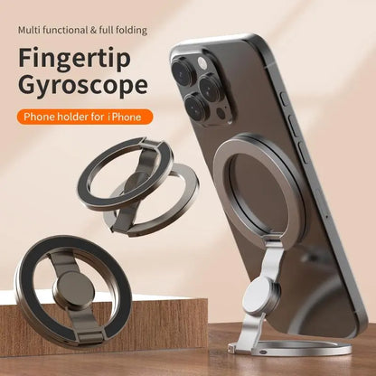 🔥Limited Time-49% OFF🧲Magnetic Phone Stand & Fidget Spinner Combo for iPhone 🌀