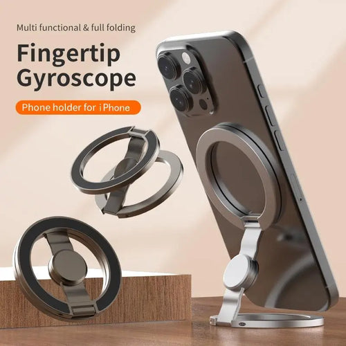 🔥Limited Time-49% OFF🧲Magnetic Phone Stand & Fidget Spinner Combo for iPhone 🌀