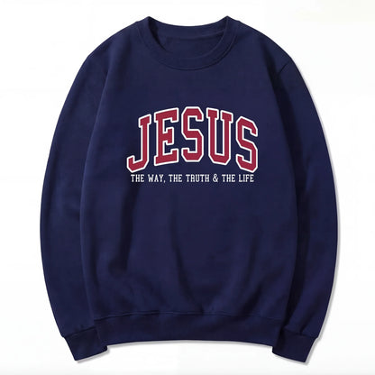 Jesus The Way The Truth and The Life Cotton T-Shirt