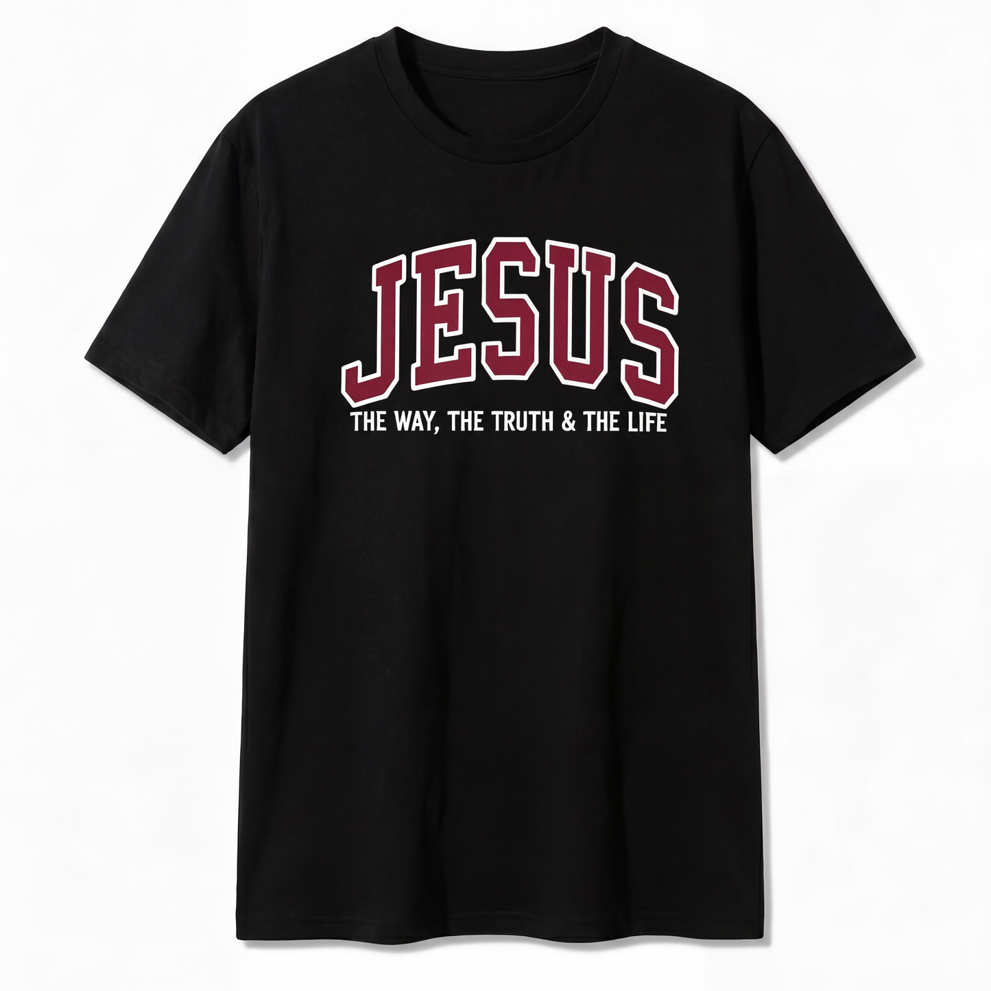 Jesus The Way The Truth and The Life Cotton T-Shirt