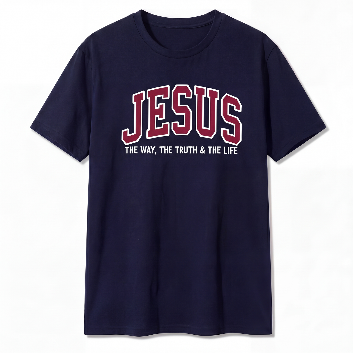 Jesus The Way The Truth and The Life Cotton T-Shirt