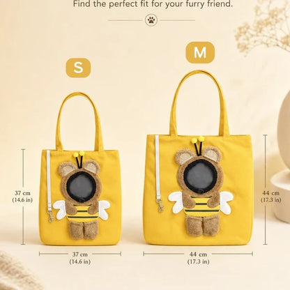 🔥 Limited Time 49% OFF | Plush Pet Carrier Tote – Cozy Hands-Free Travel Bag For Small Dogs & Cats