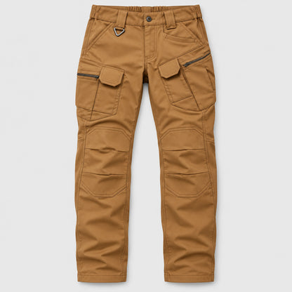 🔥 Men's Fleece-Lined Cargo Work Pants | Windproof & Water-Repellent