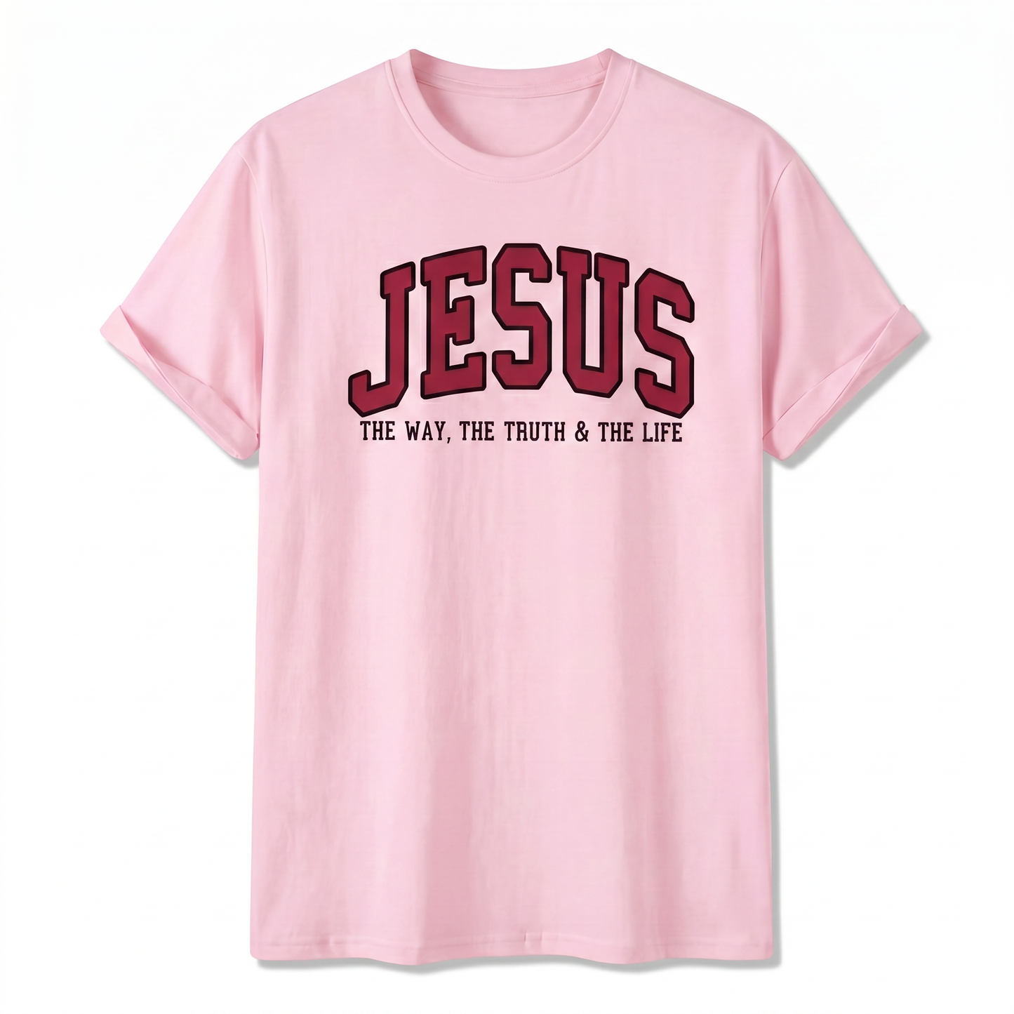 Jesus The Way The Truth and The Life Cotton T-Shirt