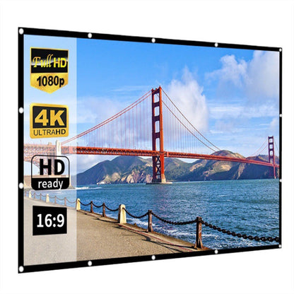 📢📢49% OFF !! ⏰📺HD Matte White Projection Screen, Immersive Home Theater🎬🌟