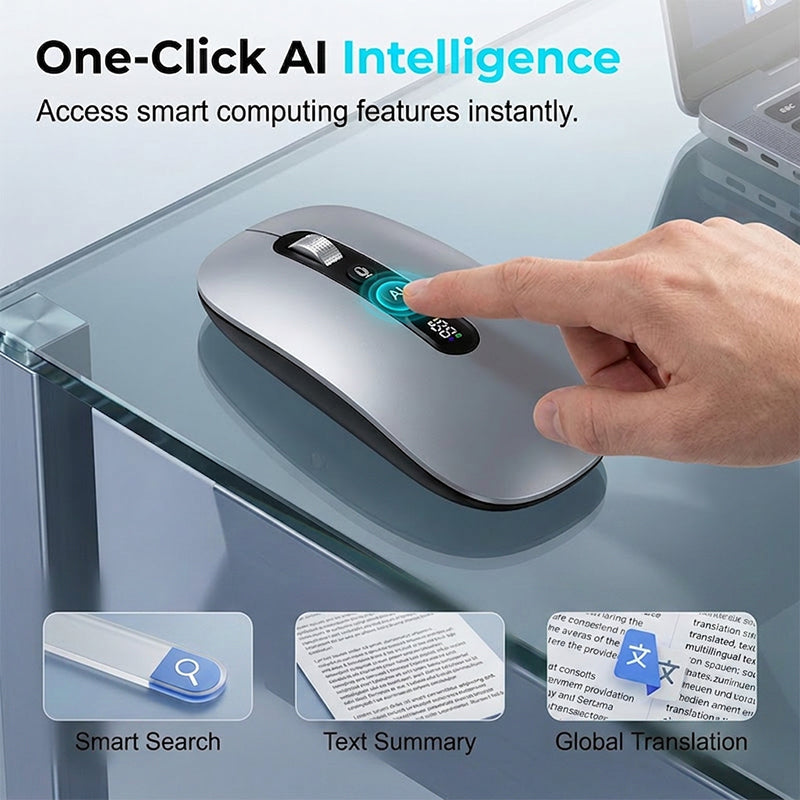 ⚡Limited Time Low Price – Save 50% Instantly⏰AI Smart Voice Wireless Mouse🖱️💬