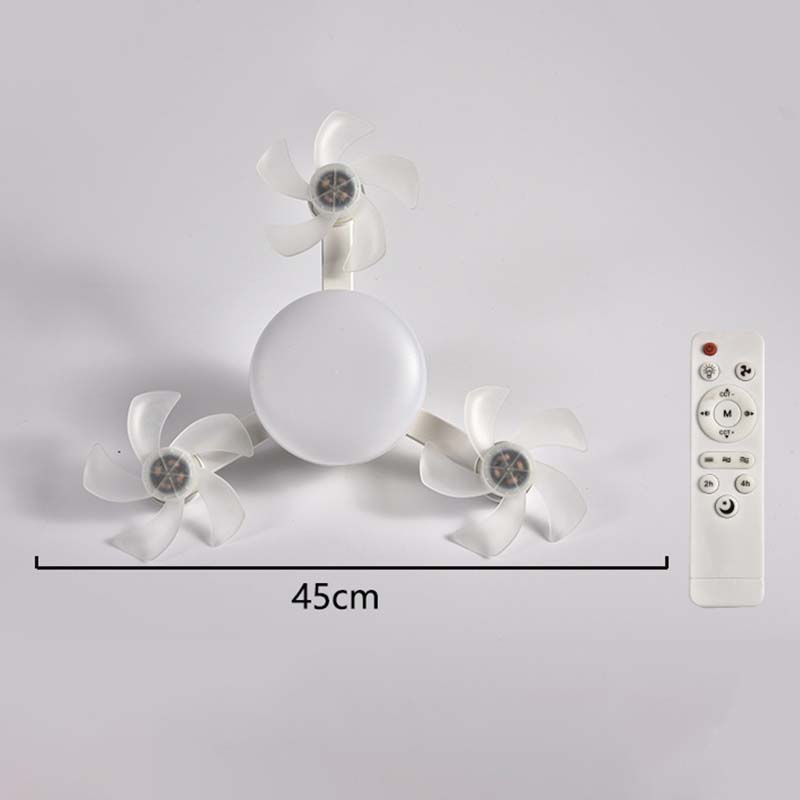 🌀New E27 Socket Ceiling Fan Light – 2‑in‑1 Silent LED Fan with Remote Control, Energy‑Saving Cooling & Lighting Combo for Home Bedroom
