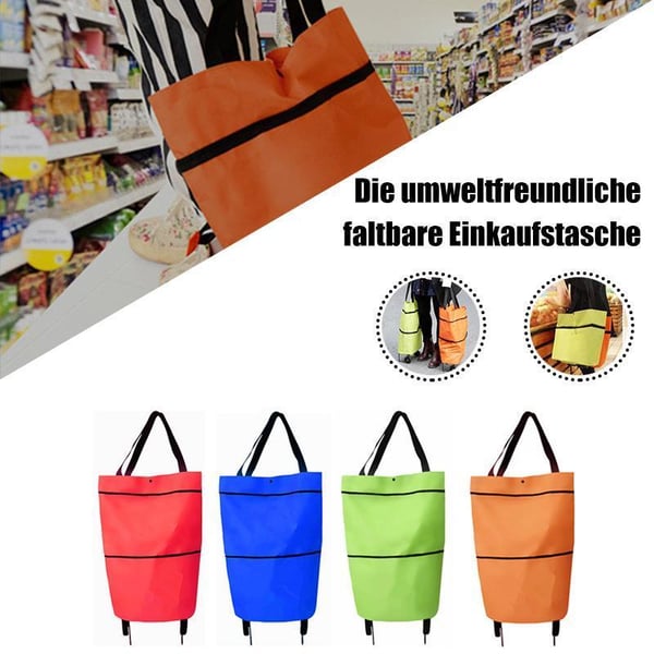🔥Limited-time 50% off🔥Foldable 2-in-1 Shopping Bag