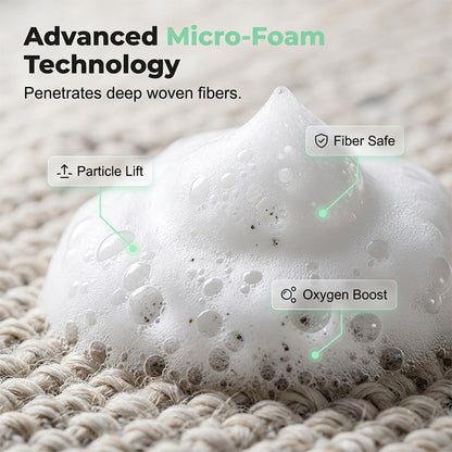 🔥Limited Time 49% OFF✨Waterless Carpet Foam Stain Remover with Towel