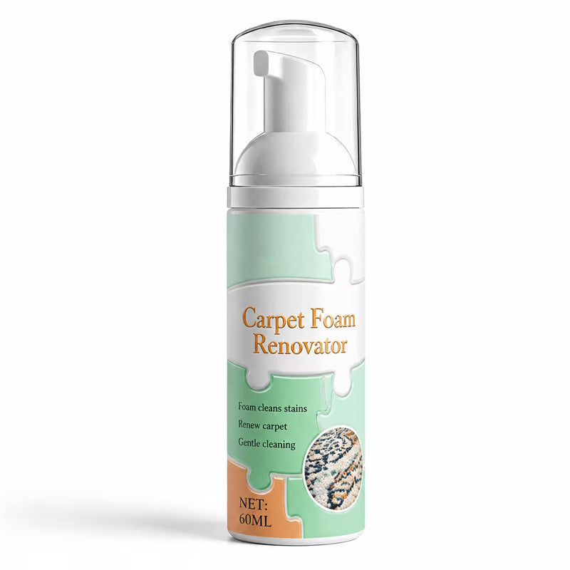 🔥Limited Time 49% OFF✨Waterless Carpet Foam Stain Remover with Towel