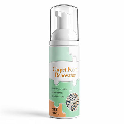🔥Limited Time 49% OFF✨Waterless Carpet Foam Stain Remover with Towel