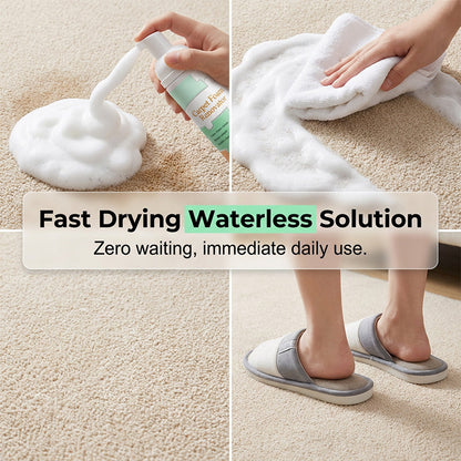 🔥Limited Time 49% OFF✨Waterless Carpet Foam Stain Remover with Towel