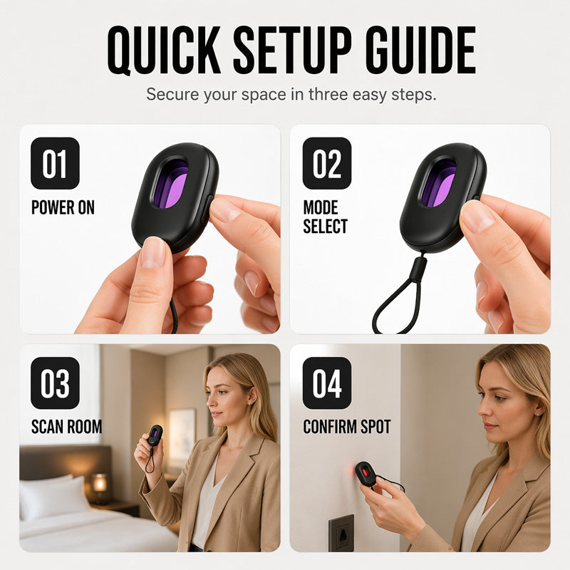 🔥 49% OFF Limited Time – 2-in-1 Hidden Camera Detector & Door Alarm 🔒