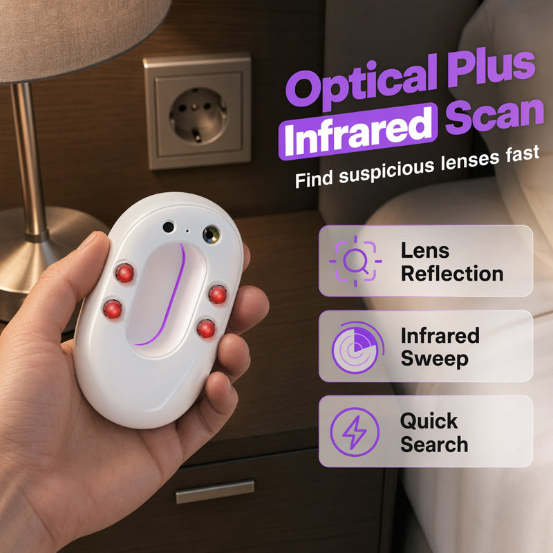 🔥 49% OFF Limited Time – 2-in-1 Hidden Camera Detector & Door Alarm 🔒